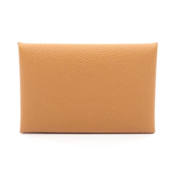 HERMES Brown Leather Wallet - Picture 1 of 5